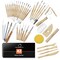 7 Elements 42-Piece Pottery, Clay and Sculpting Tool Set, Complete Kit for Modeling, Carving, and Ceramics